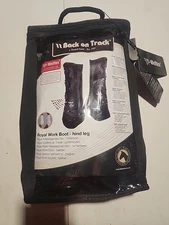 Welltex BACK ON TRACK Royal Work Boot Hind Leg Black