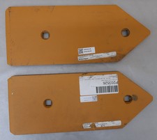 Lot of 2 Bucyrus Blades Front Side Cutting Edge 0.5 x 6 x 15 P/N P203526/AP10035