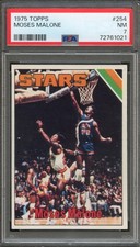 BK - 1975 - TOPPS - #254 - MOSES MALONE - PSA 7 (NM)