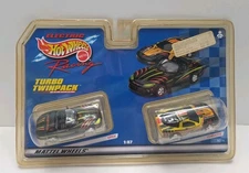 Hot Wheels Turbo Twinpack Viper and Corvette With Redlines... 