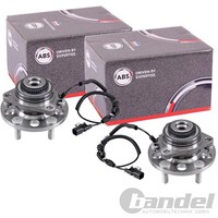 2X A.B.S. RADLAGER-SATZ Vorne Passend FüR Ssangyong Actyon Kyron Musso Rexton