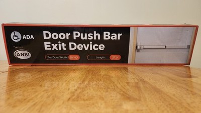 Vertical Rod 27.5 Inch Door Panic Bar Exit Device Commercial Door Push