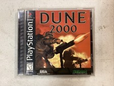 Dune 2000 (Sony PlayStation 1, 1999) Ps1 Cib Manual Reg Card Tested