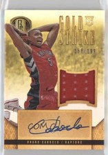 2014-15 Panini Gold Standard Gold Strike 158/199 Bruno Caboclo #24 Auto 0q0m