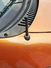 4 Short Black Aluminum Antenna Mast Power Radio Amfm For Dodge Neon 1999-2005