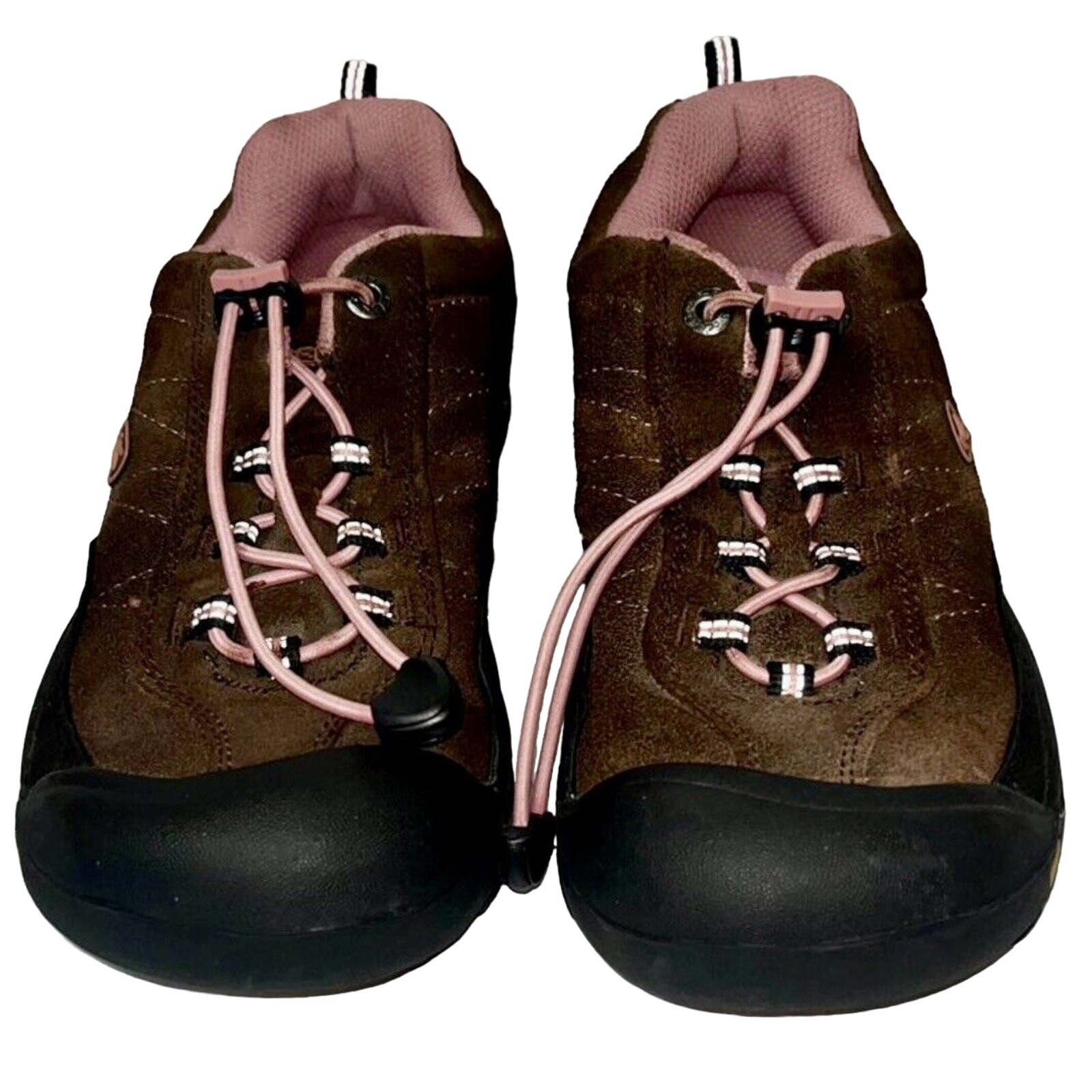 Scarpe da trekking Keen ragazza Truckee sneakers giovani taglia 5 marrone scamosciato slip on