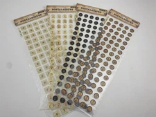 Nostalgiques Sticker Set Scrapbooking Cards Stickopotamus ABCs New