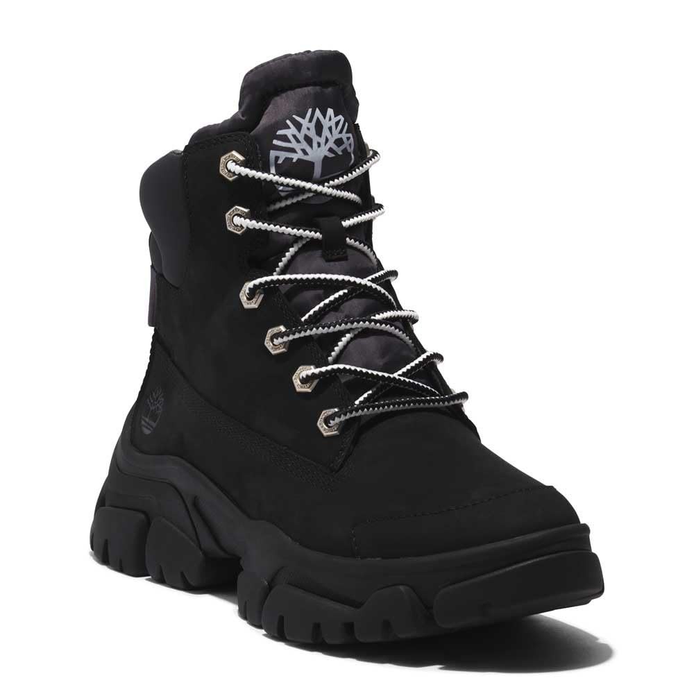 Timberland Women's Adley Way Sneaker Boot 0A5XBG Black Size 6.5