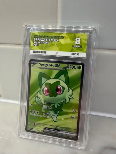 Pokémon TCG Sprigatito EX 251/217 Ascended Heroes - ACE 8 Near Mint