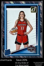 Lucy Olsen 2025 Donruss WNBA Lava #97 Washington Mystics