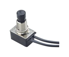 Gardner Bender GSW-21 SPST On/Off Push Button Switch with Momentary Contact
