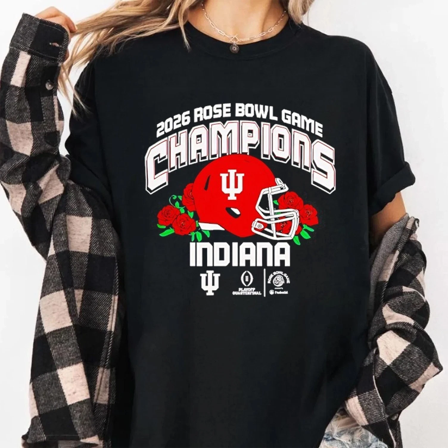 Indiana 2026 Rose Bowl Champions T-Shirt