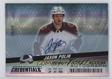 2024 Credentials Debut Ticket Access Horizontal 40/99 Jason Polin #146 Auto 1d1f