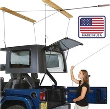HARKEN Garage Storage Hoist Anti-Drop System for Jeep Wrangler and Gladiator