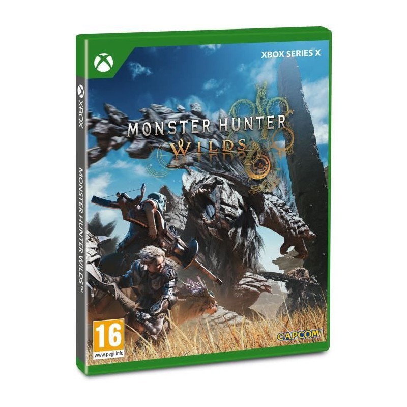 Monster Hunter Wilds Jeu Xbox - Action RPG Monde Ouvert Multijoueur Coopératif Capcom