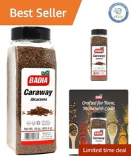 16 oz Whole Caraway Seeds - Gluten-Free, Perfect for Cooking Baking