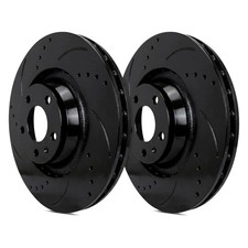 For Ford Galaxie 67 Sp Performance Drilled Slotted 1-piece Front Brake Rotors