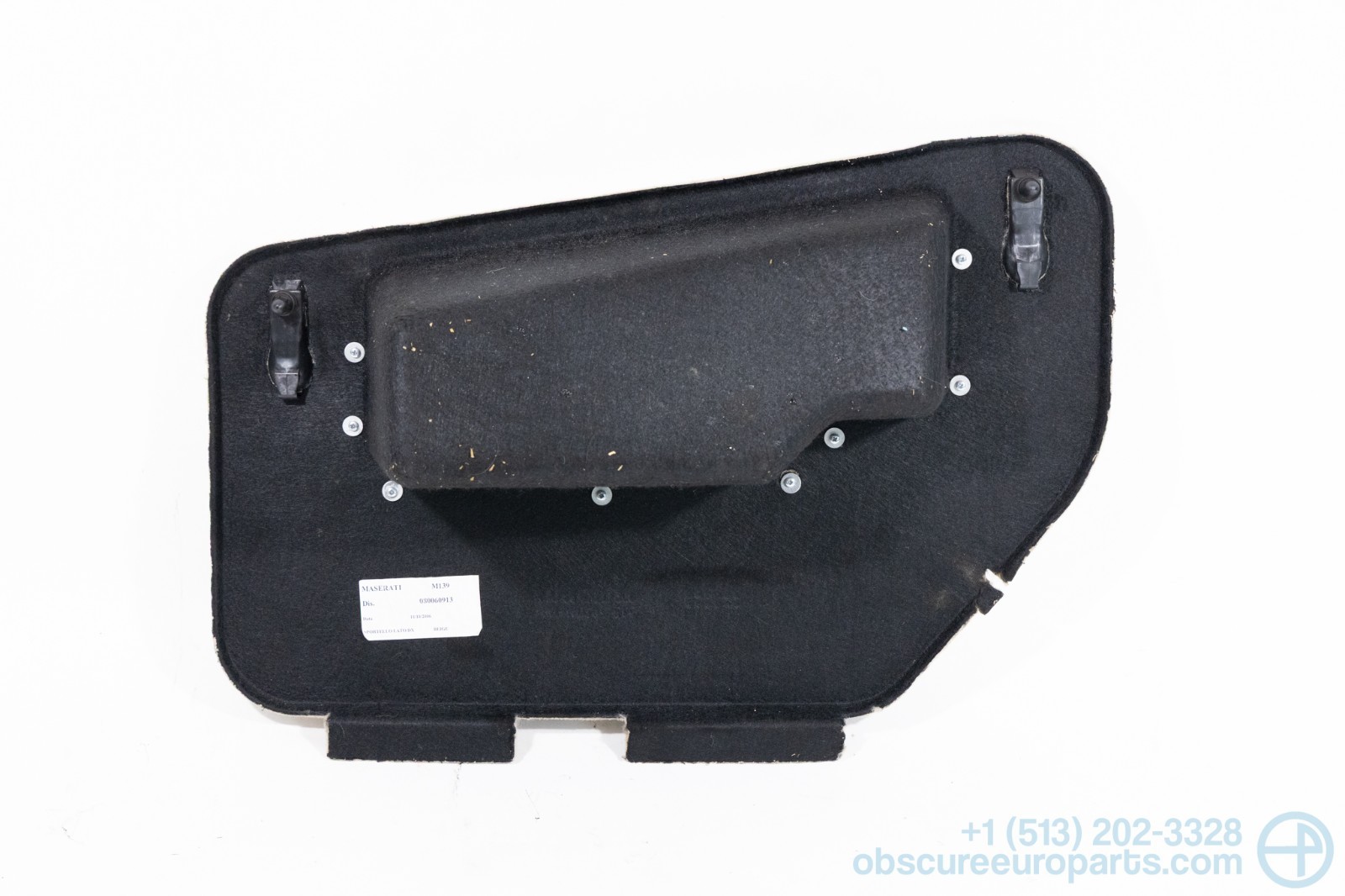Used 2003-2006 Maserati M139 Quattroporte Trunk Right Cover Door Beige