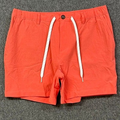 Chubbies Shorts Mens XL 6 Inseam Coral Everywear Drawstring Casual