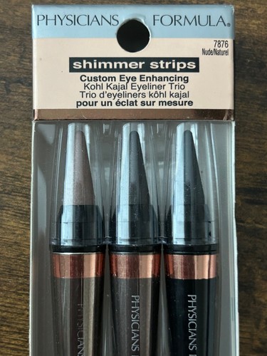 Physicians Formula Shimmer Strips Custom Eye Enhancing Eyeliner Trio, Nude Eyes - Picture 3 of 3