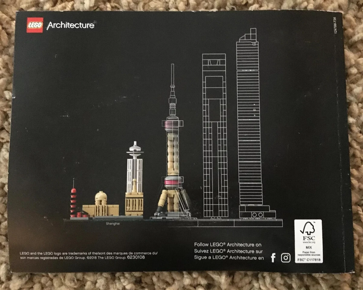 Lego shanghai architecture sales