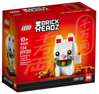 LEGO  BrickHeadz  40436 Lucky Cat Glückskatze ** versiegelte NEUWARE