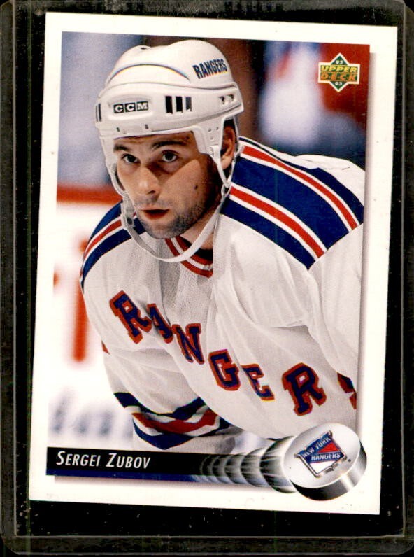 1992-93 Upper Deck - Sergei Zubov #516 (RC)