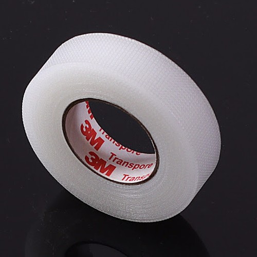 3M TRANSPORE Surgical Eyelash Tape Porous Breathable Latex Free | 1.25cm 2.5cm  - Picture 1 of 17