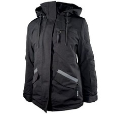 Nwt Womens Size Medium Hurley Black Flurry Snow Winter Hooded Jacket