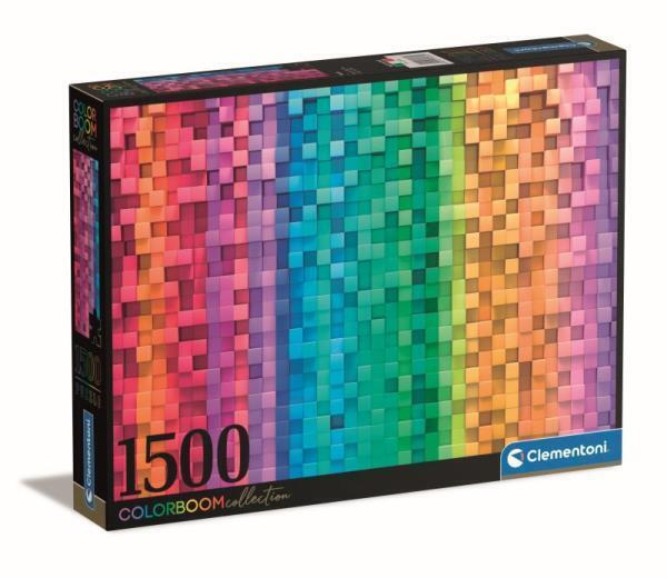 Puzzle 1500 elementów. ColorBoom. Pixele | eBay