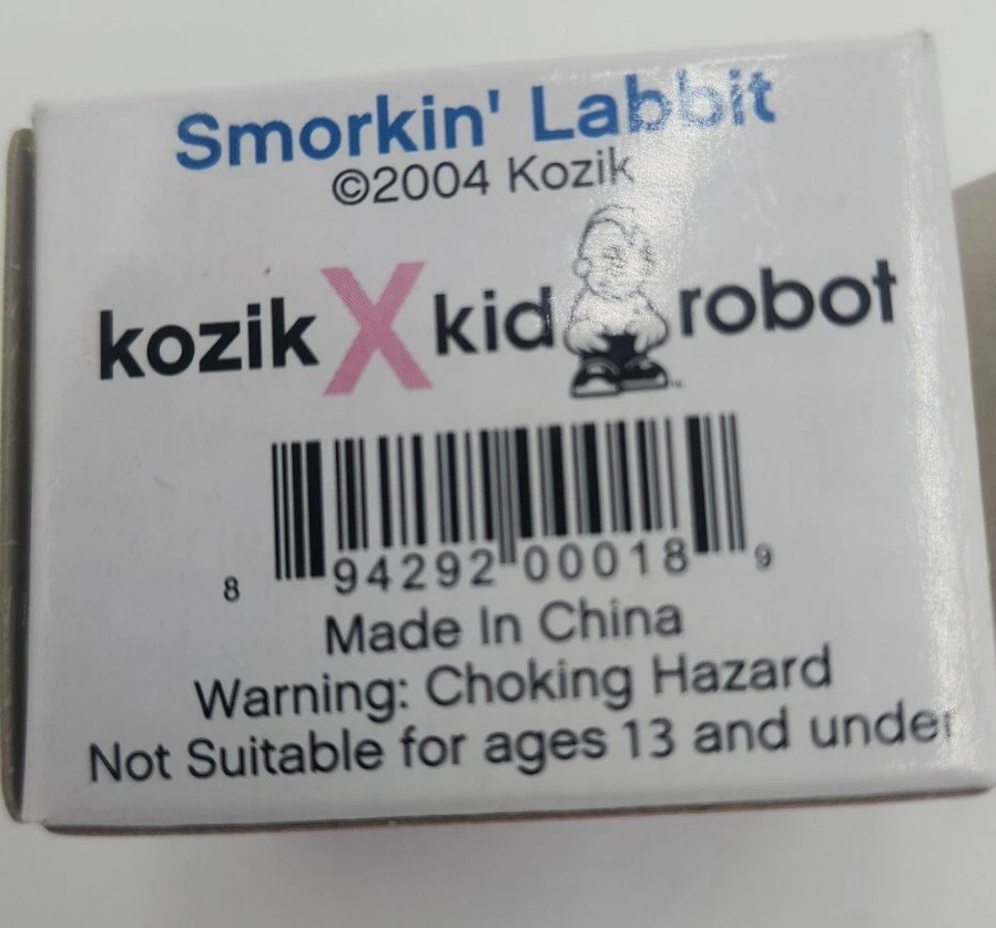 Kidrobot SMORKIN' LABBIT Serie 2 VERDE FLORENTE Mini Figura Vinilo 1.5" Kozik Foto 4 de 4