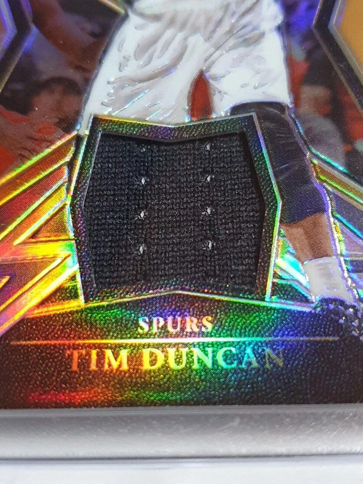 2017 Select Tim Duncan #Patch COPPER /49 Game Worn Jersey - Ready to Grade — 第 2/3 张图片