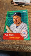 2022 Topps Chrome Platinum Anniversary Green Wave Prizm 79/99 Paul O'Neill #252