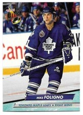 MIKE FOLIGNO 1992-93 FLEER ULTRA CARD MINT CONDITION