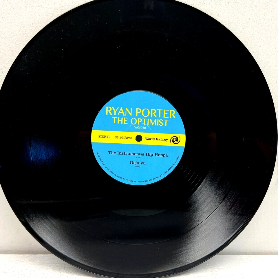 Ryan Porter The Optimist 2018 Vinyl World Galaxy Records 1st Press 3x LP - Image 3 of 4