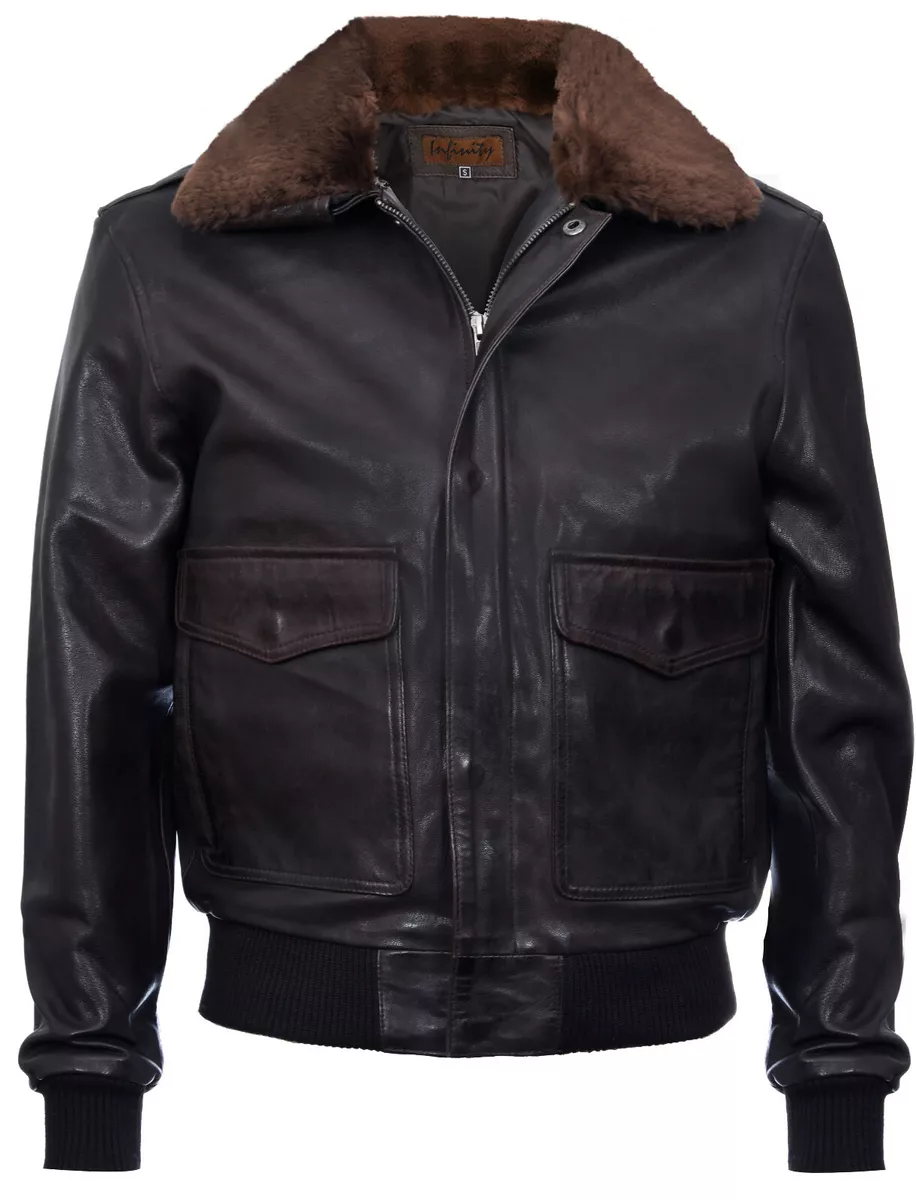 Air force a2 store leather flight jacket
