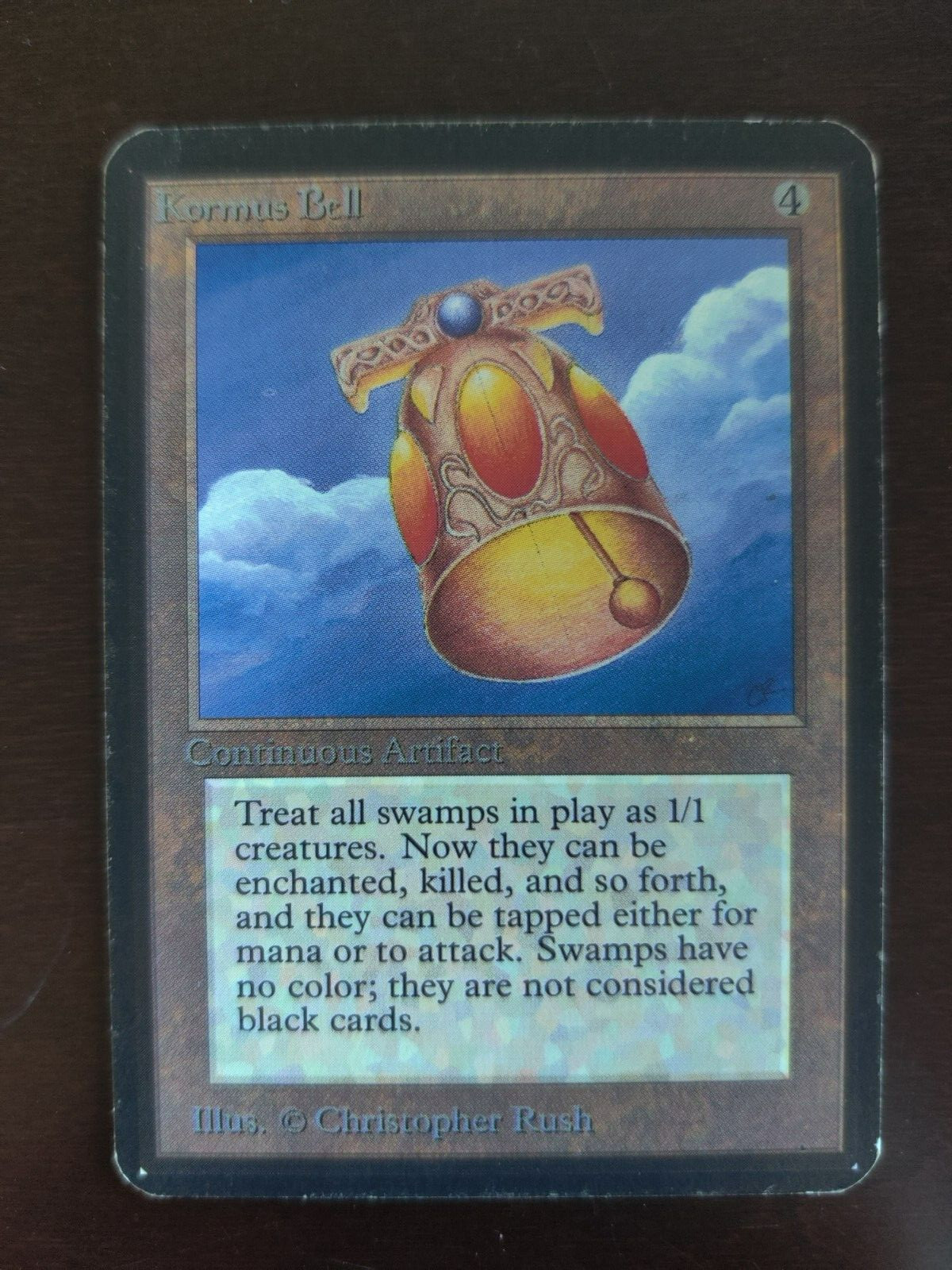 Kormus Bell Alpha mtg Magic the Gathering rare lp