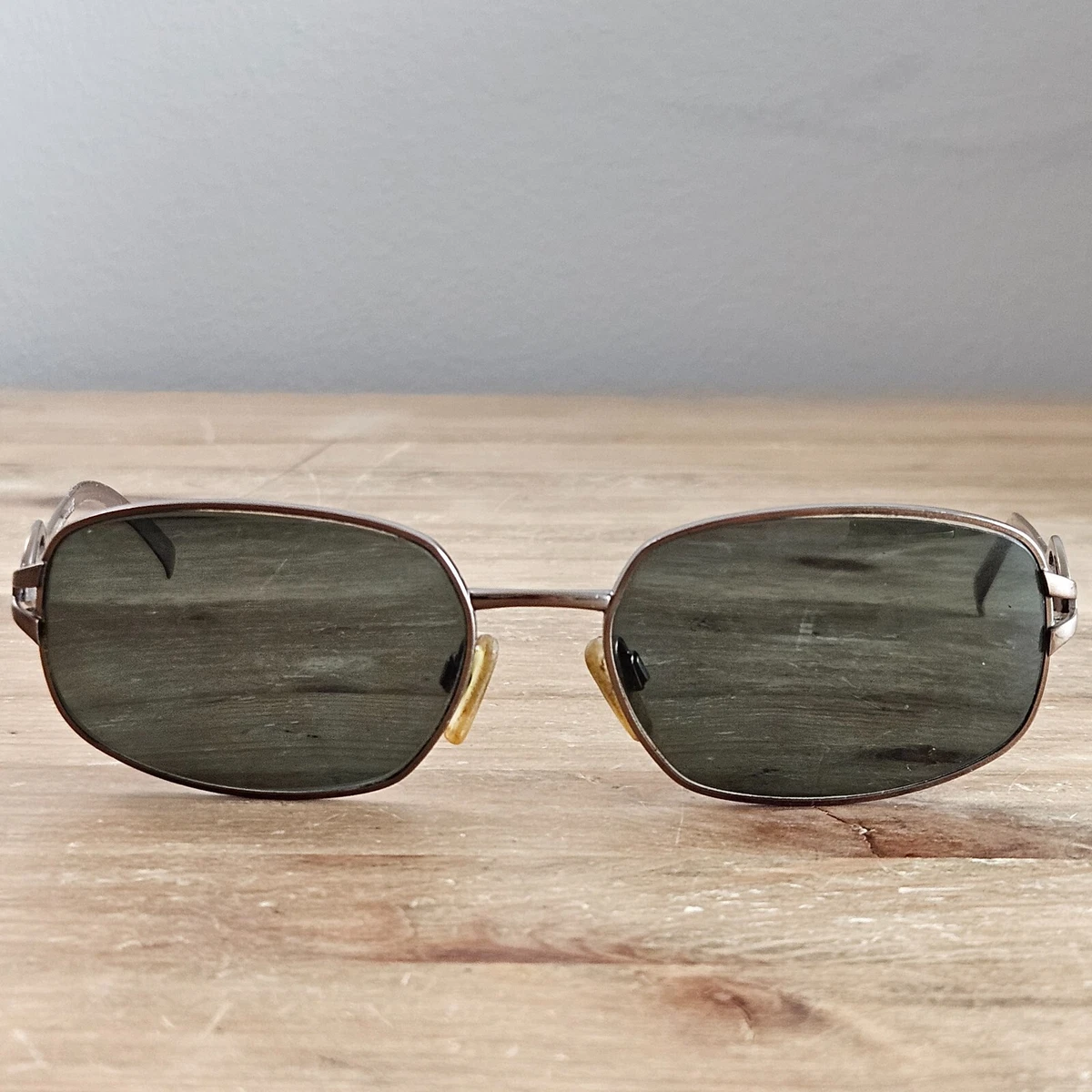Vintage Sergio Tacchini Sunglasses Gold Brown S.T. 1047-S T802 130 90s Designer Sergio Tacchini Plastic Eyeglass Frames for sale | eBay main image 2