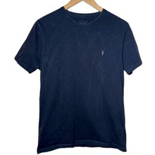 AllSaints Brace Tonic Crew Brushed Short Sleeve T-shirt Black Men’s Medium