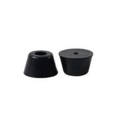 30pcs Small Round Rubber Feet 25x15mm for Bumpers Industrial Amp Case Chassis