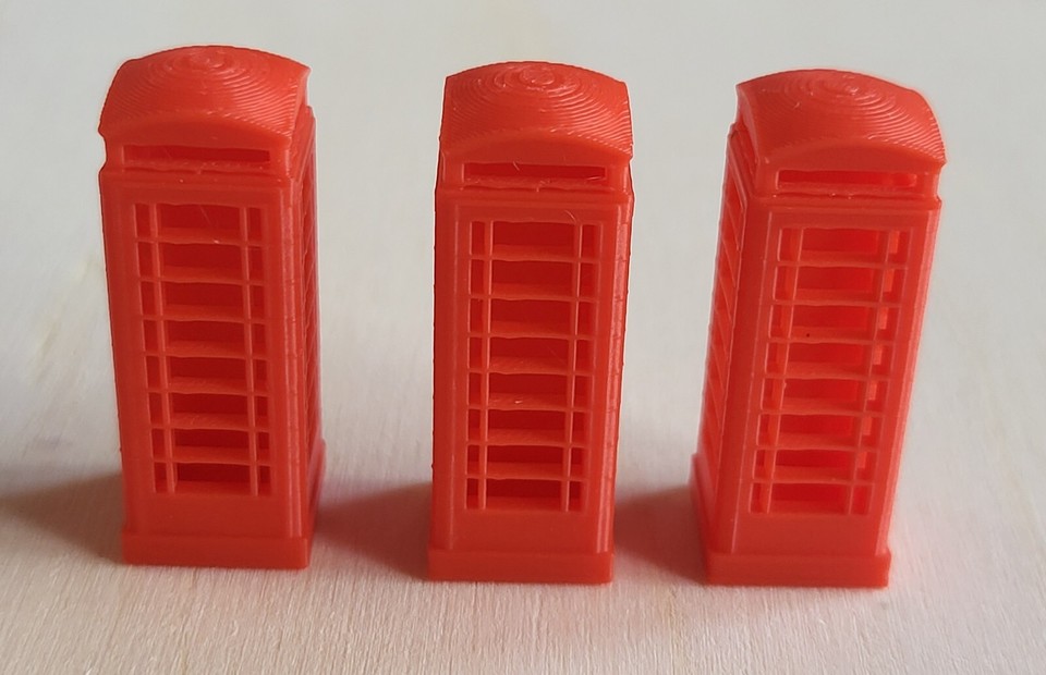 OO Gauge Telephone Box & Post Box 3 of each eBay