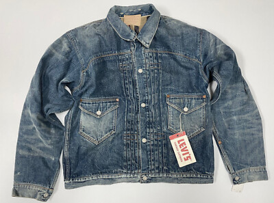 ジャケット・アウター Levis vintage70505BIGE BlanketJacket vtg 80s LEVIS DENIM TRUCKER BLANKET LINED TYPE 3 70505 RED