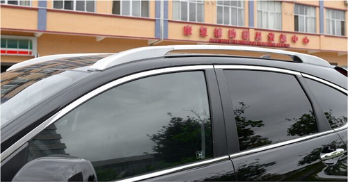 Silver Roof Rack Side Rail Luggage Carrier Bars For Honda CRV CR-V 13-16 2015 H - Bild 2 von 9