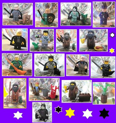 LEGO  Harry Potter Figuren wählen: Draco Snape Hagrid Tom Riddle Busfahrer u.a. 
