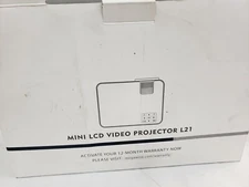OPEN BOX MEGAWISE L21 MINI LCD VIDEO PROJECTOR HDMI USB VGA AUX AV