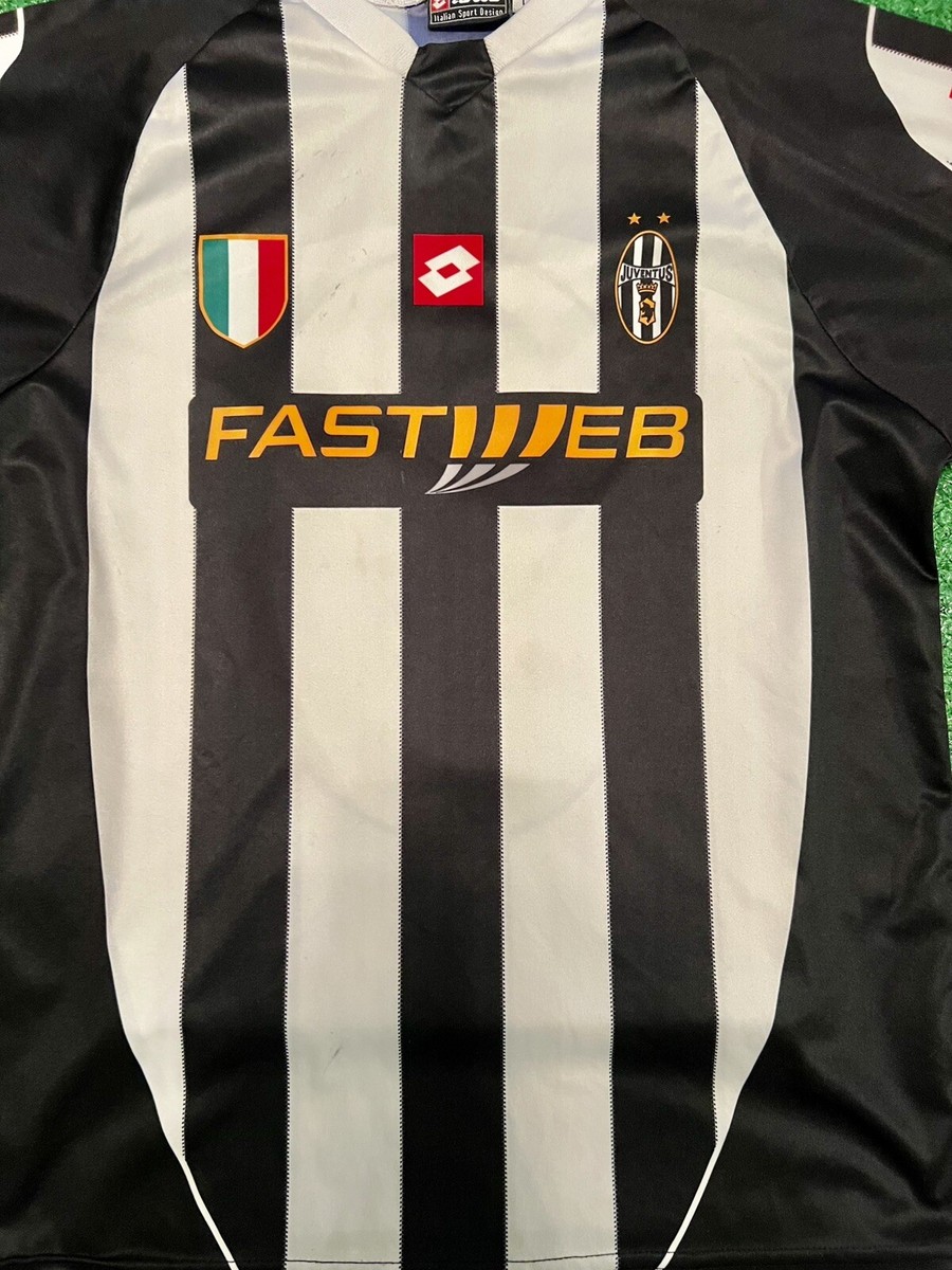 JUVENTUS 2002 2003 HOME FOOTBALL SHIRT SOCCER JERSEY LOTTO JUVENTUS 2002 2003 HOME FOOTBALL SHIRT SOCCER JERSEY LOTTO