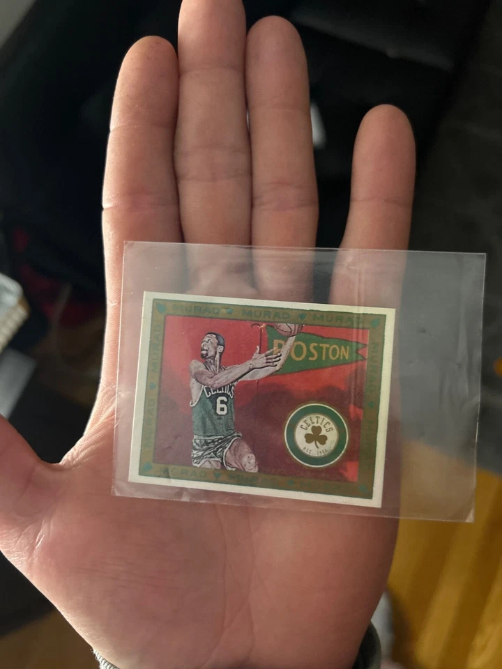 Bill Russel Basketball Card - Image 3 of 4