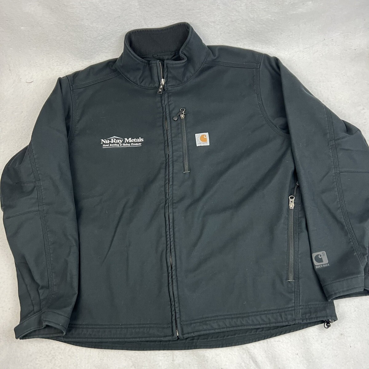 即発送　XL carhartt wip Industrial Jacket Carhartt Full Zip Quick Duck Work Jacket Size XL Workwear