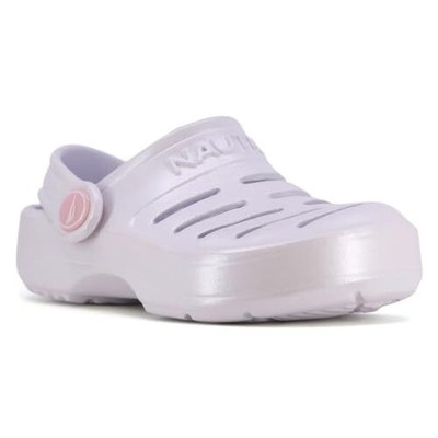 Nautica Kids Children's Clogs, Shoes, & Slip-Ons, White Pearlize, 6