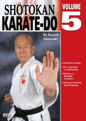 5 DVD SET Japanese Shotokan Karate Do - Kiyoshi Yamazaki 8th Dan